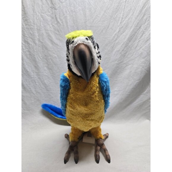 Hasbro FurReal Friends SQUAWKERS MACAW McCaw Parrot Interactive Bird- RARE - Picture 6 of 15